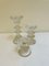 Crystal Glass Candlesticks by Timo Sarpaneva for Iittala, Finland, 1960s, Set of 3 5