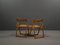 Set of Bauhaus Folding Chairs in Beech, Germany, 1950s, Image 7