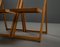 Set of Bauhaus Folding Chairs in Beech, Germany, 1950s, Image 19