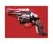 Andy Warhol, Guns (White and Black on Red), Digital Print 1