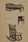 Secessionistische Sitzgruppe von Gustav Siegel für Jacob & Josef Kohn, 1890er, 3er Set 45
