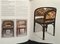 Secessionistische Sitzgruppe von Gustav Siegel für Jacob & Josef Kohn, 1890er, 3er Set 14