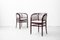 Secessionist Seating Group by Gustav Siegel for Jacob & Josef Kohn, Vienna, 1902, Set of 3 3