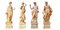 Italian Artist, Four Seasons Statues, Travertine, Set of 4 1