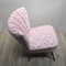 Pink Cocktail Chair, 1950s 4