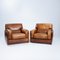 Vintage Buffalo Leather Lounge Chairs from Arcon, 1970s, Set of 2 4