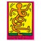 Keith Haring, Montreux Jazz Festival, 1983 (Orange), Print 1
