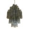 Modern Tronco Murano Glass Sputnik Chandelier in the style of Venini 1