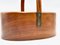 Mid-Century Teak and Leather Basket by Carl Auböck, 1950s 5