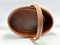 Mid-Century Teak and Leather Basket by Carl Auböck, 1950s 6