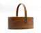 Mid-Century Teak and Leather Basket by Carl Auböck, 1950s 9