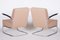Set of Bauhaus Armchairs in Beech & Chrome attributed to Mücke-Melder, 1930s 1