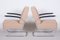Set of Bauhaus Armchairs in Beech & Chrome attributed to Mücke-Melder, 1930s 8