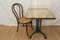Early 20th Century Bistro Table with Brass Top, 1890s 2