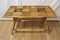 Couchtisch aus Rattan & Keramik von Audoux Minet für Vallauris, 1960er 5