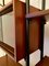 Terra Cielo Modular Bookcase in Mahogany Veneer, Italy, 1960s, Image 8