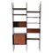 Terra Cielo Modular Bookcase in Mahogany Veneer, Italy, 1960s, Image 2