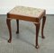Piano Dressing Table Stool with Flower Stitchwork with Queen Anne Legs 4