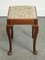 Piano Dressing Table Stool with Flower Stitchwork with Queen Anne Legs 5