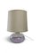 Tischlampe aus Muranoglas mit Doppelbeleuchtung, 1970er 1
