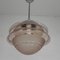 Art Deco Hanging Lamp with Ufo-Shaped Glass Globe, 1930s 16