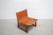 Mid-Century Cognac Leather Hunting Chairs, Set of 2 6