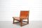 Mid-Century Cognac Leather Hunting Chairs, Set of 2 16
