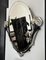 Ovaler Art Deco Wandspiegel aus Blattgold, 1920er 3