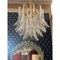 Clear Selle Murano Glass and Gold 24k Chandelier 2