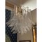 Clear Selle Murano Glass and Gold 24k Chandelier 3