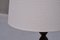 Lampada da tavolo alta in quercia attribuita a Charles Dudouyt, Francia, anni '50, Immagine 10