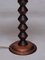 Lampada da tavolo alta in quercia attribuita a Charles Dudouyt, Francia, anni '50, Immagine 7