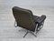 Danish Swivel Chair in Leather, Chrome Steel, 1970s 7