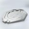 Versilbertes Art Deco Spiegeltablett, Frankreich, 1930er 4