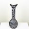 Large Black & White Ceramic Vase by Annette Roux, 1950s 3
