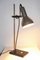 Industrial Chromed & Black Metal Lamp, 1960s, Image 8