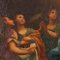 Artiste Italien, Le Baptême du Christ, Années 1600, Huile sur Toile, Encadrée 5
