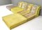 Mah Jong Sofa by Gobbo Salotti, Italy, 1980, Set of 6 3