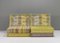 Mah Jong Sofa by Gobbo Salotti, Italy, 1980, Set of 6 7