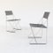 Metal Stackable Chairs, 1980s, Set of 6 7