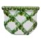 Pot de Fleurs à Carreaux Verts et Blancs de Carstens Tönnieshof, Allemagne de l'Ouest, 1960s 1