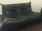 Black & Brown Leather Togo Sofa Set by Michel Ducaroy for Ligne Roset, 1974, Set of 4 55