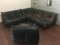 Black & Brown Leather Togo Sofa Set by Michel Ducaroy for Ligne Roset, 1974, Set of 4 41