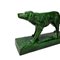 Statua Art Deco in ceramica di un setter irlandese, Francia, anni '30, Immagine 3