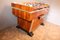 Vintage French Foosball Table in Wood & Aluminium 2