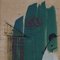 Nino Caffè, Italian Abstract Composition, 1960s, Mixed Media on Paper 4
