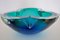 Grand Bol Sommerso en Verre de Murano attribué à Flavio Poli, 1960s 1