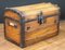 Antique French Wooden Crate, Image 1