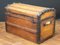 Antique French Wooden Crate, Image 2