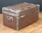 Antique French Wooden Crate with Key, Image 4